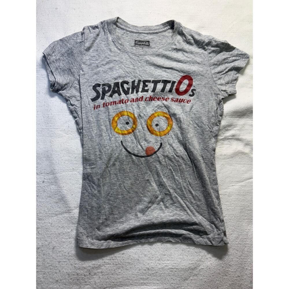 Vintage 2011 Campbell's SpaghettiOs Graphic T-Shirt (Size Large)